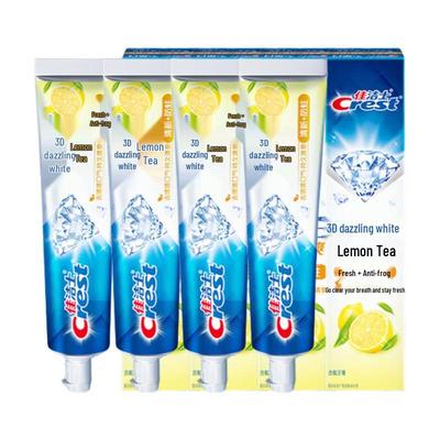 Crest 3D White Zitronentee Zahnpasta (4x120g)