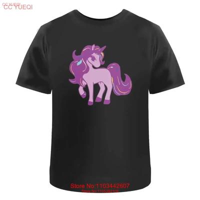 Colorful Unicorn Cotton T Shirt Ta046957 Vintage Washed Breathable Streetwear Comfortable Unisex Stylish Casual Fashion