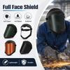 Anti Fog Safety Visor Anti Splash Welding Mask Reusable Transparent Mask  Outdoor Use