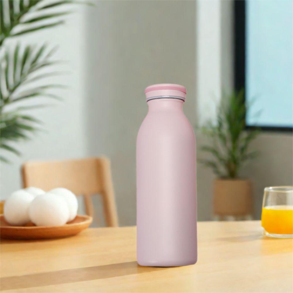 Modische Sportwasserflasche aus Edelstahl Große Kapazität Thermoskanne Kaffeebecher Reise