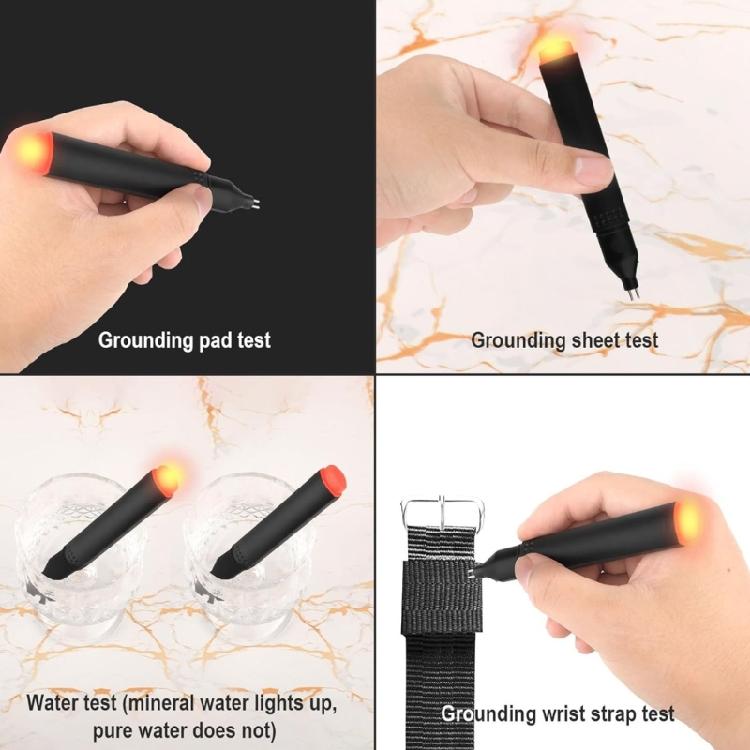 Conductive Test Pen And Outlet Analyzers Grounding Tester Kit For Accurate Electrical Ground Checks