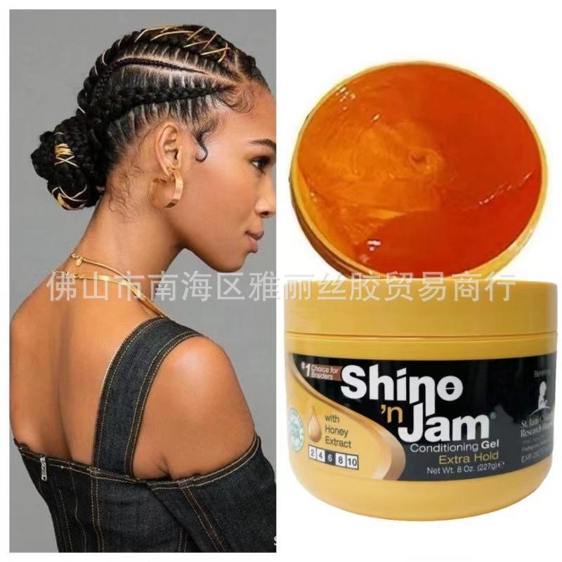 Gel per trecce Cera per capelli dreadlock Gel styling Tenuta forte Lucentezza Idratante