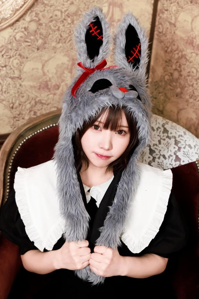 Clearstone Flapping Horror Gray Hat, Cosplay, Halloween, Rabbit, Unisex,