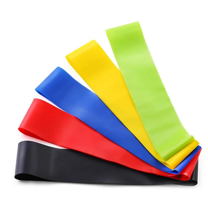 Lightweight Fitness Workout Equipment Rubber Resistance Bands Yoga Gym Elastic Gum Strength Pilates Crossfit Women Weight Athletic