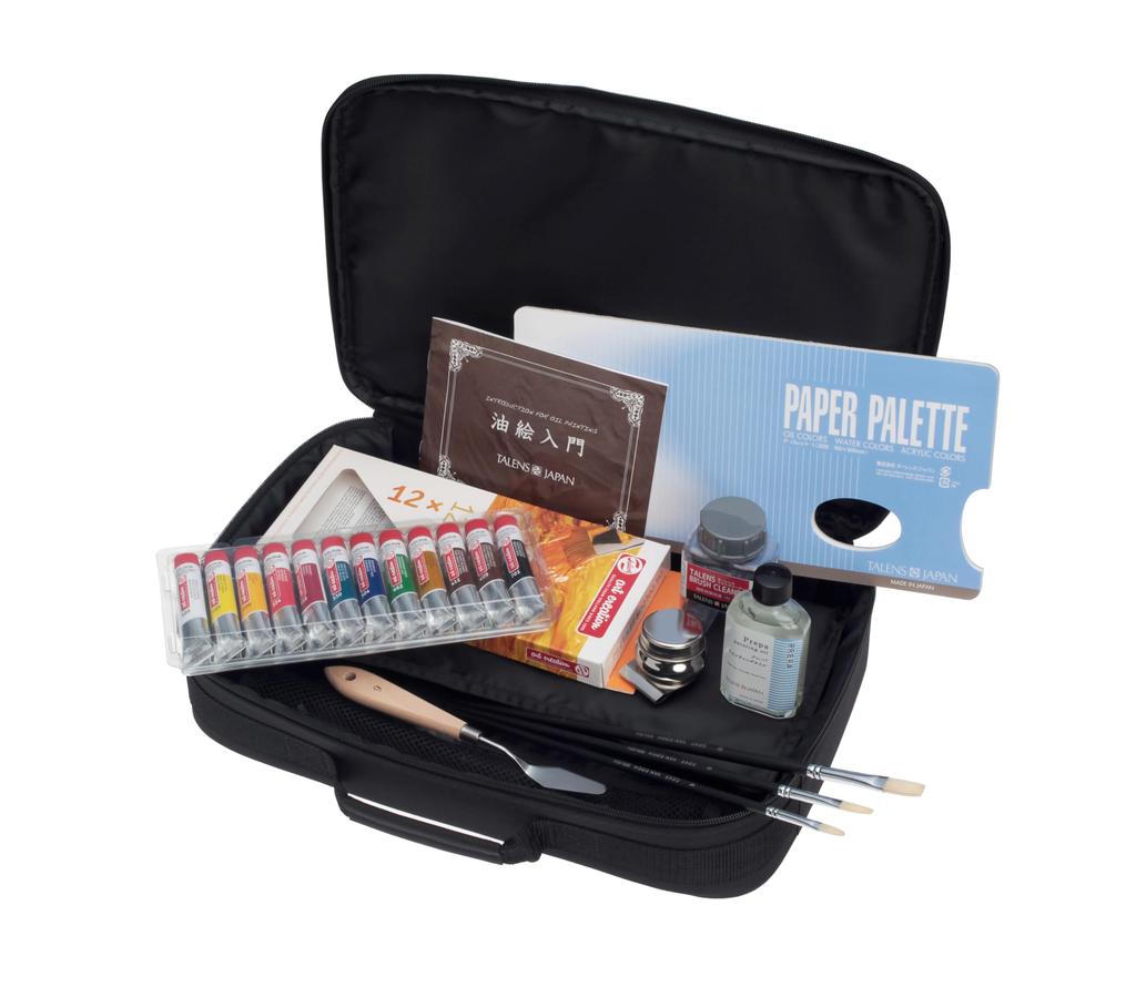 Talens Japan - Bolsa para bocetos de pintura al óleo (D-AM, TSK-SET-SD)
