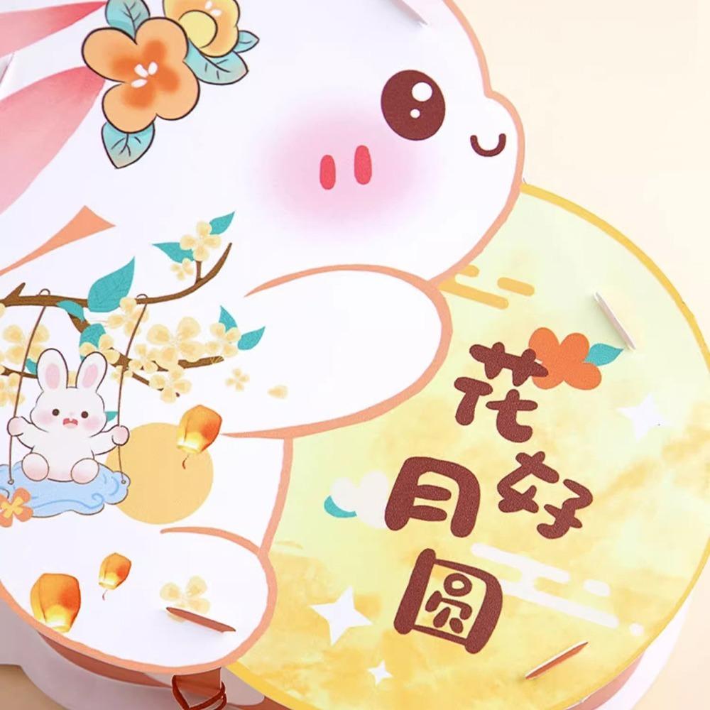 Waterproof Festival Lantern Material Pack Chinese Rabbit Lantern  Moon Festival