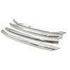 For Toyota Harrier Venza  -2024 Car Front Bumper Corner Cover Trim anti-rub Lip Molding Cover Fram Styling Accessories