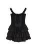 Early Spring New French Black Suspender Dress, Children's Summer Temperament, Beautiful Little Black Dress