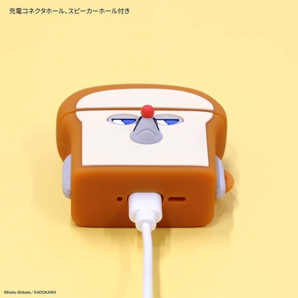 Gourmandise Bread Thief AirPods 4 Compatible Silicone Case Bread Thief KPD-06A