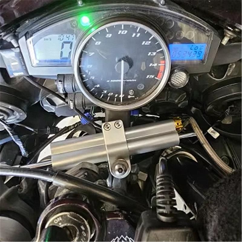 Motorcycle damper modification accessories universal 258/373mm steering stabilizer for Honda Kawasaki Yamaha Double tube damper