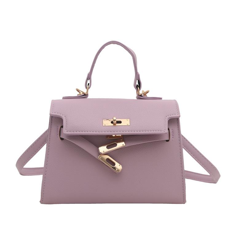 Popular Solid Color Women's Bags Hundred Crossbody Bags Premium Sense Handbags Female
