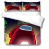 Among Us, 3D Digital Printing Three-Piece Set, Four-Piece Quilt Set.
