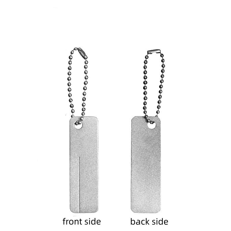 Praktický oboustranný diamantový keramický brousek na nože Outdoor přenosný mini brousek Kuchyňský brousek HOT