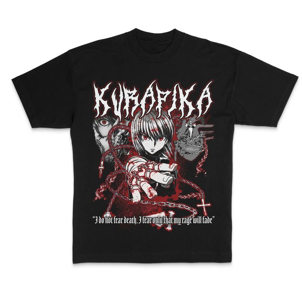Anime HUNTERHUNTER Shizuku Murasaki Graphic TShirt 100Cotton Oversized Shirt Unisex Y2k Unisex Short Sleeve ONeck High Quality