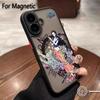 Anime Ones Pieces Luffys Zoros Phone Case for iPhone 17 16 15 14 13 12 11 Air Pro Max Mini XR XS X 7 8 6 6s Plus Matte Magnetic