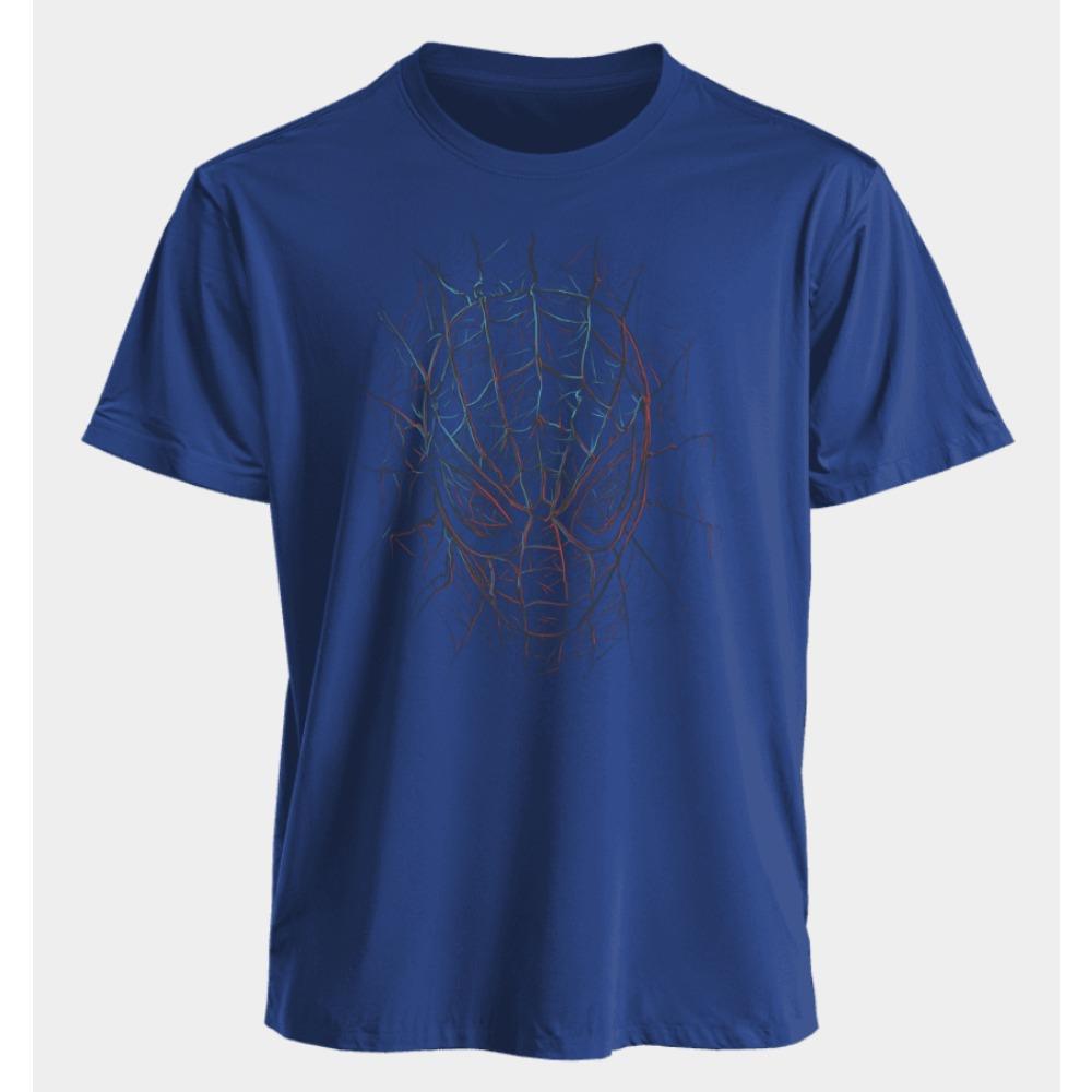 Men's and Women's T-shirts Spider-Man Summer American Spring and Autumn New Oversized Casual Niche Classic Short-sleeved