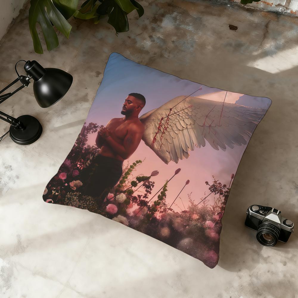 S-Slimane French Singer cushion cover Home Office Convenient Nordic Simplicity Hit With Zipper Cushion Cover