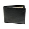RSINC Genuine Leather Handmade Credit Card Id &Cash Wallet Cash Bifold Black GRY B0DS85LFLV