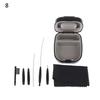 1 Set Hearing Aid Cleaning Tool Hearing Aids Cleaning Kit Brush Vent Cleaner Cleaning Wire With Magnet And Wax Loop Cleaning Set