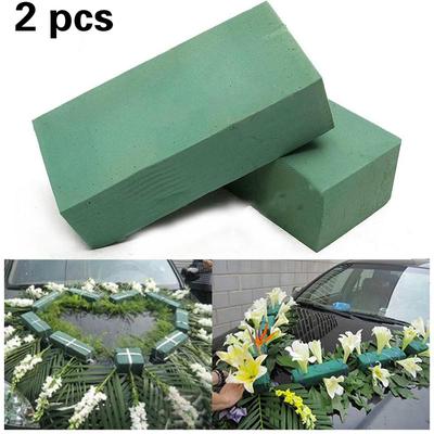 Floral Foam Brick Flower Holder Green Styrofoam Wet Foam Blocks Flower Wedding Florist DIY Crafts Supplies