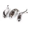 Creative Three-piece Suit Ceramic Fish Wall Decoration Simulation Animal Carp Hanging Three-dimensional Background Wall Room Dec