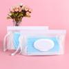 Reusable Cleaning Snap Strap Napkin Storage Pouch Wet Wipes Bag Mask Case Cosmetic Container