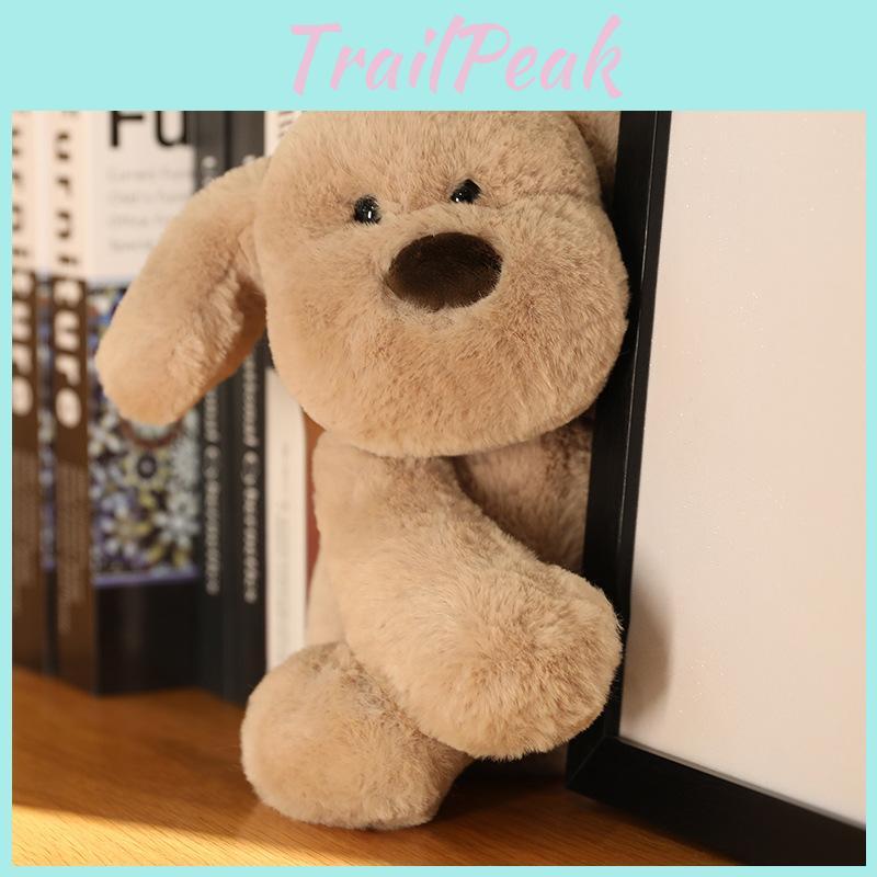 Cute Dog Plush Toy With Short Plush Fabric For Kid Birthday Gift