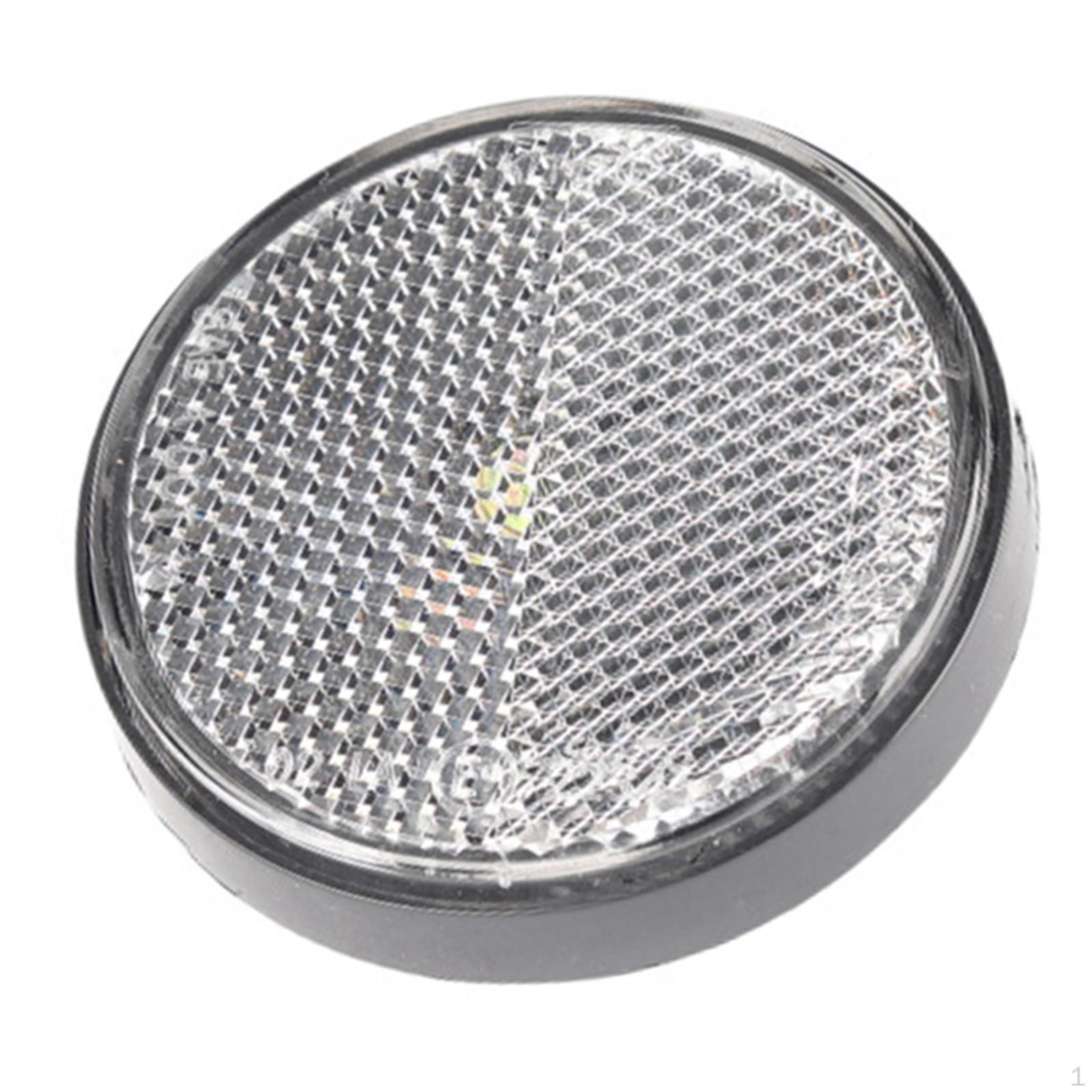 

Круглый отражатель для прицепа Предупреждение Установка Светоотражающая лента для забора Грузовик Подъездная дорожка Почтовый ящик