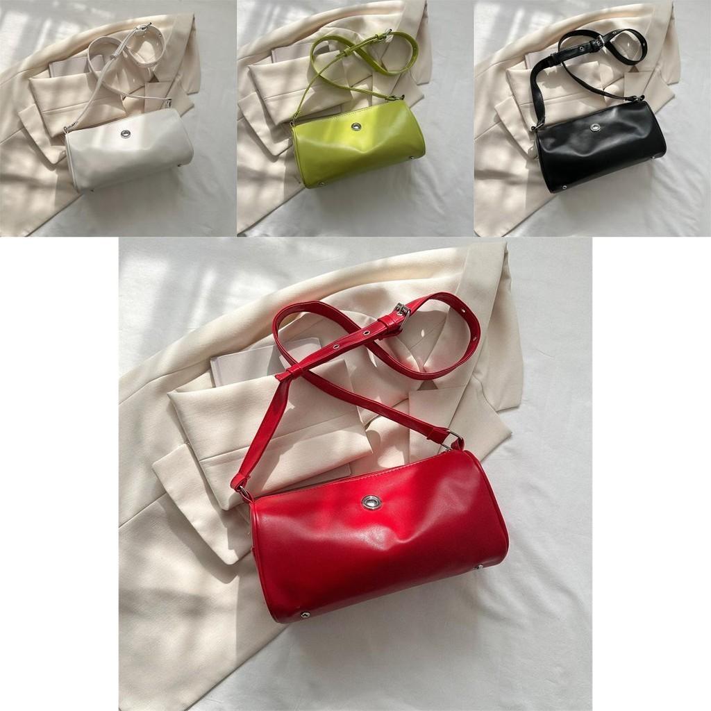 Chic Retro Shoulder Bag For Women 2023 Trendy Boston Bag With Zipper Closure