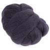 55g Colored Needle Felting Wool Roving Spinning Sewing Trimming Handiwork Material (Dark Gray)