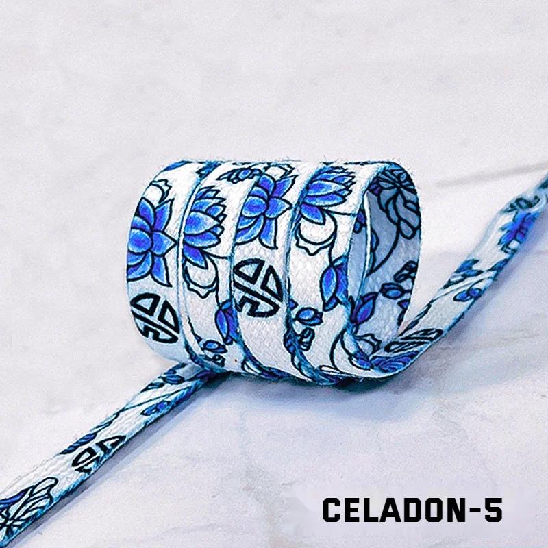 New Daisy Cherry Rope Shoe Laces Flower Shoelace for Sneakers Strap Sports Shoelaces Rubber Bands for AF1/AJ1 Shoes Accessories