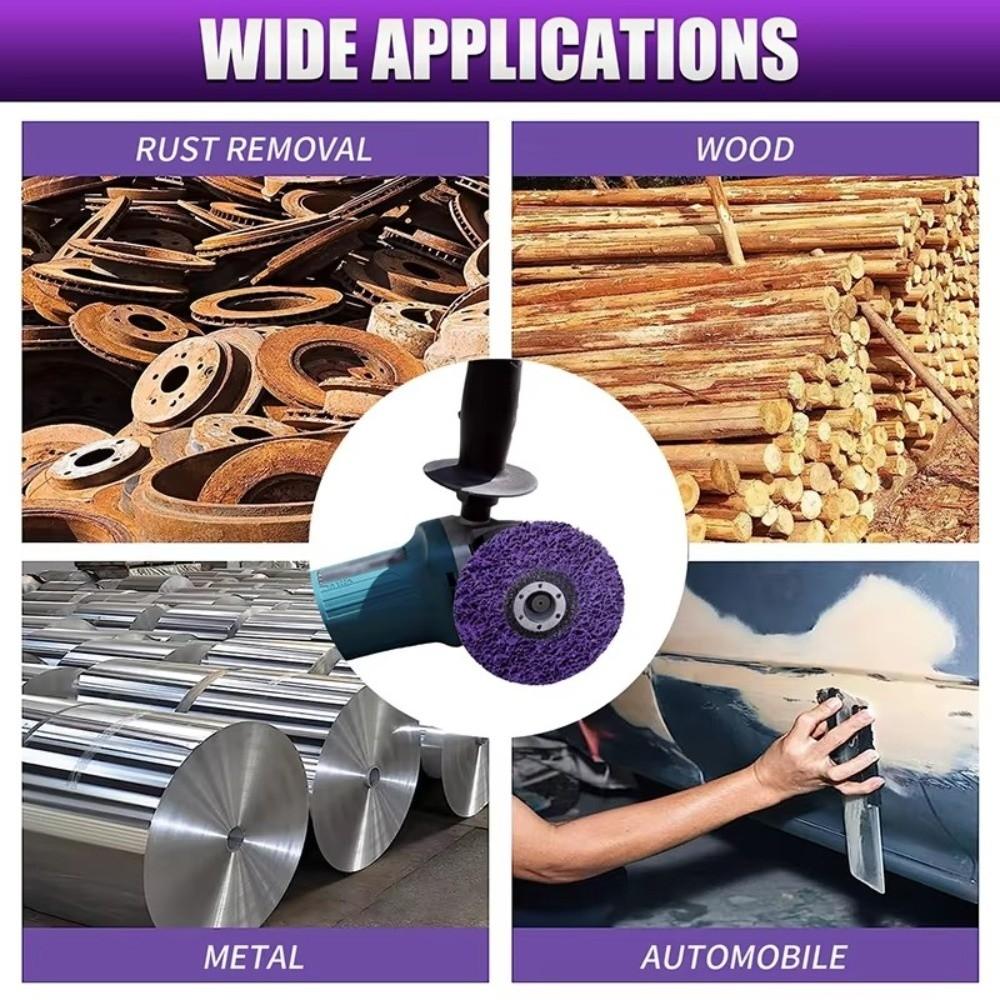 100mm 115mm 125mm Flap Disc Multipurpose Strip Disc Efficient Abrasive Disc  Surface Polishing