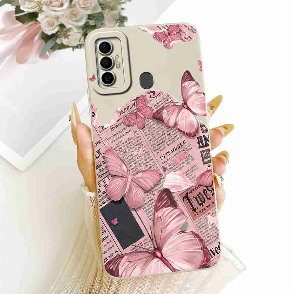 For Tecno Spark 7 Fashion Dragon Shockproof Protector Protective Phone Casing Spark7 7P 7Pro KF6 KF7j Soft Silicone Case Cover