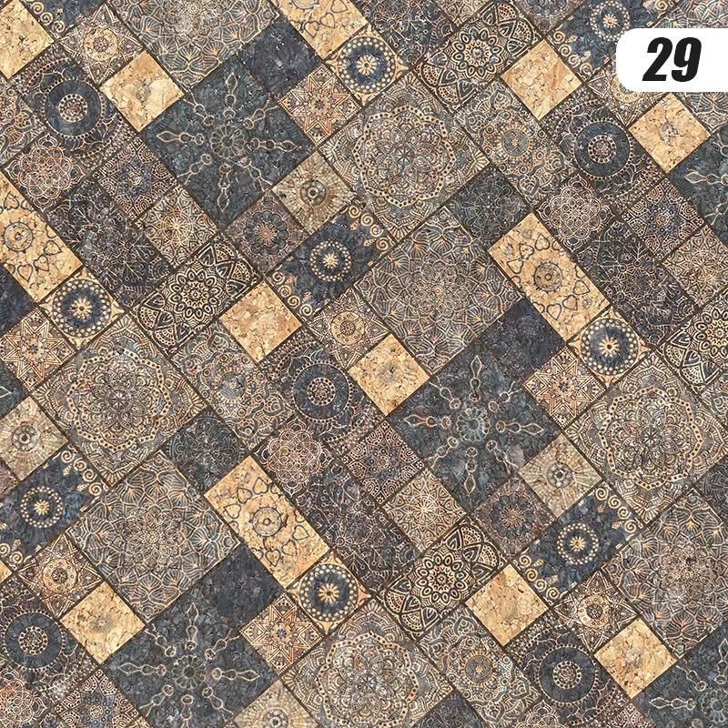 100X135Cm Cortiça Estampada Tecido de Couro de Cortiça Natural Costura DIY Cor Carvalho Tecido Casa Sofá Carro Bolsa Decoração Material Grão de Madeira Artesanato