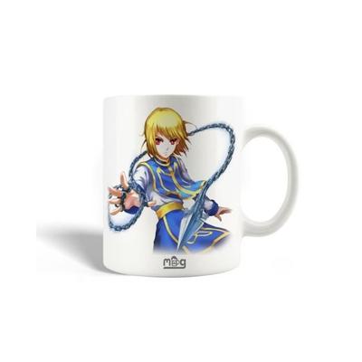 Ceramic Mug - Kurapika - Hunter X Hunter - 30cl - Dishwasher Safe - White