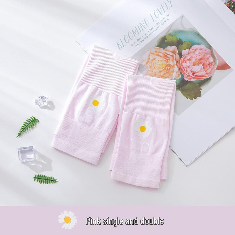 Summer Outdoor Cycling Ice Sleeves: Sun Protection, Mosquito Repellent, Cool Small Daisy Design for Women