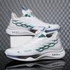 Men's Shoes 2025 Spring New Sports Shoes Breathable and Lightweight Teenagers Rotating Button Running Shoes Sports Dad Shoes