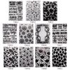 1pcs New Flower Plastic Embossing Folder Template For Diy Scrapbooking Paper Card Making Decoration