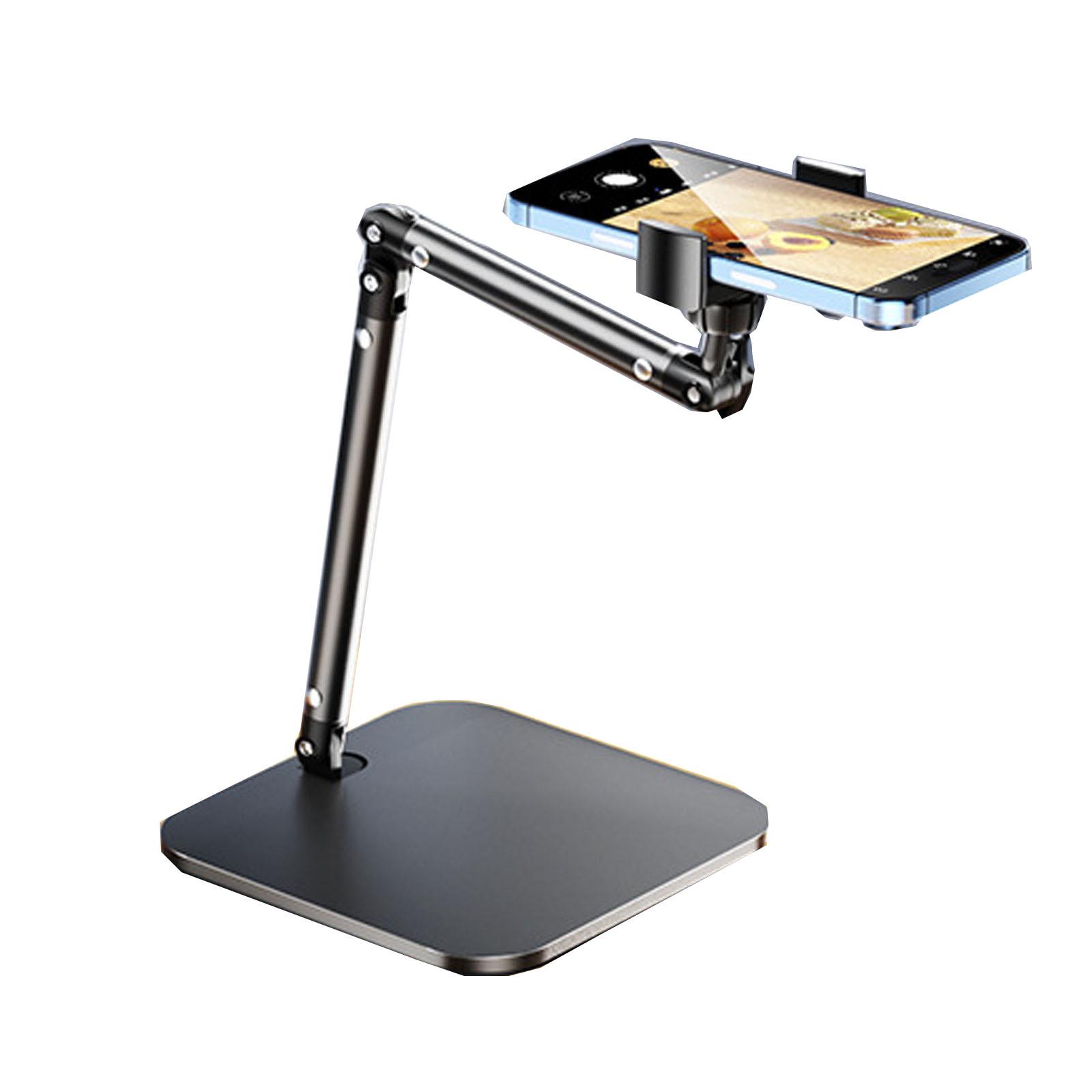 

Mobile Phone Stand for Overhead Shooting, Desktop Live Streaming Stand, Adjustable Phone Holder for Video Recording, Vlogging One Size