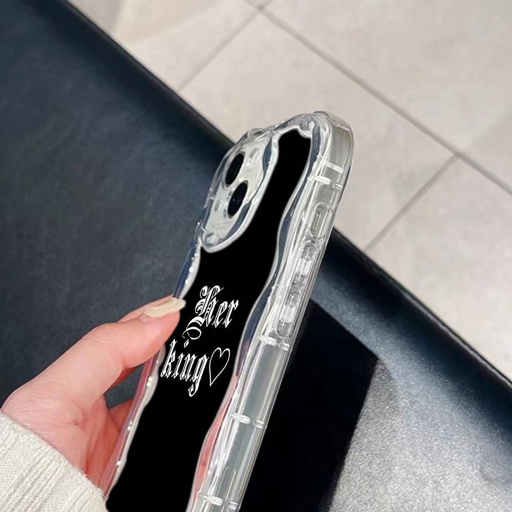 Ae84 King Queen Couple Art Protective Phone Cases for Samsung S23 S24 Ultra A55 A14 A25 A13 Infinix Hot 40 Pro Tecno Spark 20C Wave TPU Back Cover