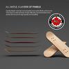 1Set Finger Skateboard Wooden Fingerboard Toy Professional Stents Fingers Skate Set Novelty Children Christmas Gift Puzzle Toy