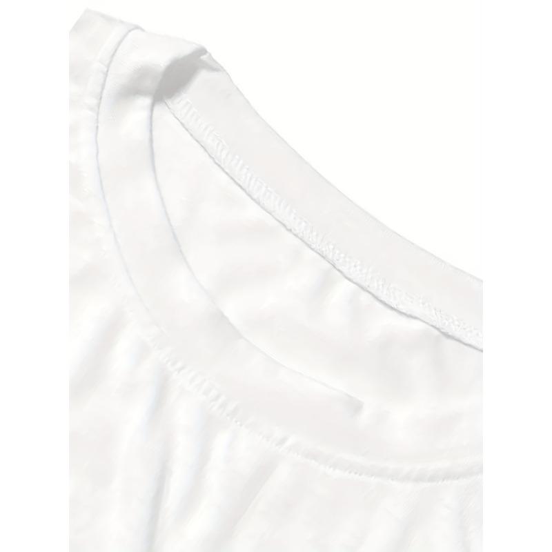 [Soft And Art] Women'S Summer Clothing, Folk Style Elephant Print Round Neck Short Sleeve T-Shirt, Comfortable,