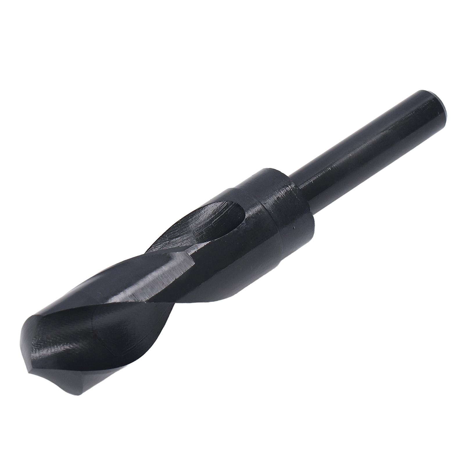 

Twist Drill Bit High Speed Steel 1 2in Straight Shank 25mm Blade Drilling Tool Black