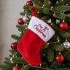 Plush Christmas Stocking Soft Knitting Xmas Tree Decoration Funny Christmas Hat  Event Layout
