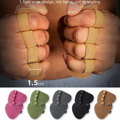 Powerlifting Gym Gloves Breathable Leather Palm Guard Weightlifting Gloves For Men Women Fitness Training