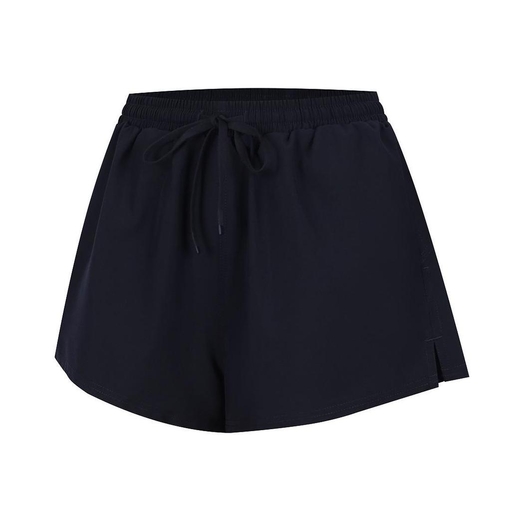 Lulu Women's Lightweight Quick-Dry Elastic Waist Split Running & Yoga Shorts