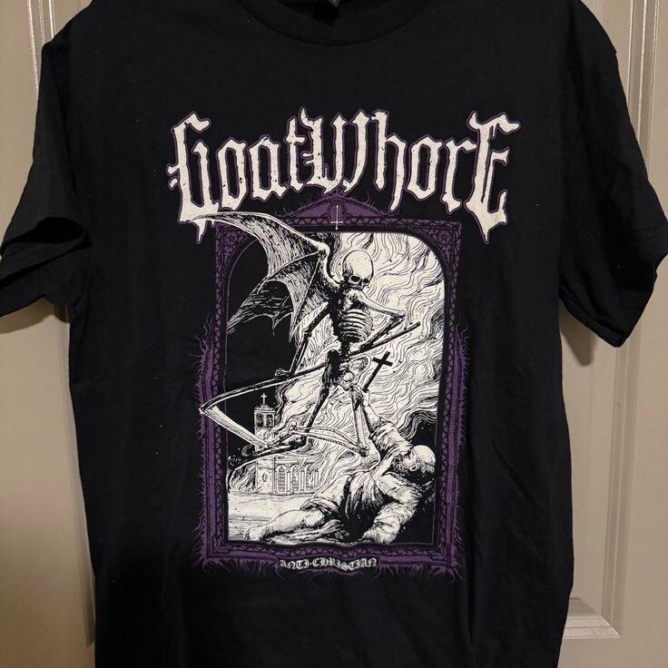 Vintage Goatwhore T-Shirt Tee Unisex Gift Adult Tour Concert EN182 Unisex T-Shirt XL
