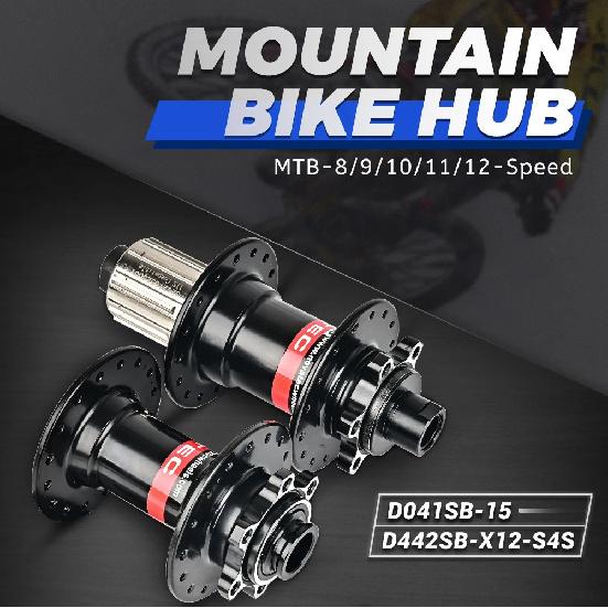 2025 Novatec Bicycle Hub D041SB-B15 D042SB-B12 BOOST Bearing Hub 8/9/10/11/12 Speed Mountain Bike Hub 32H 110*15 148*12MM 32Hole