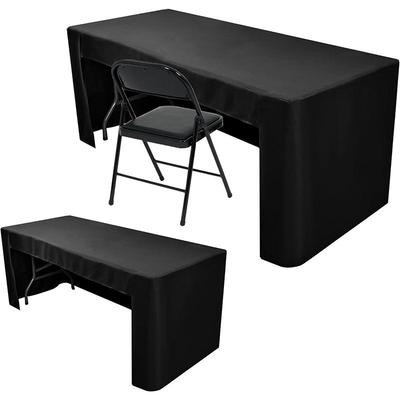 Einfarbige quadratische Tischdecke für Konferenzen, Büro und Hochzeiten