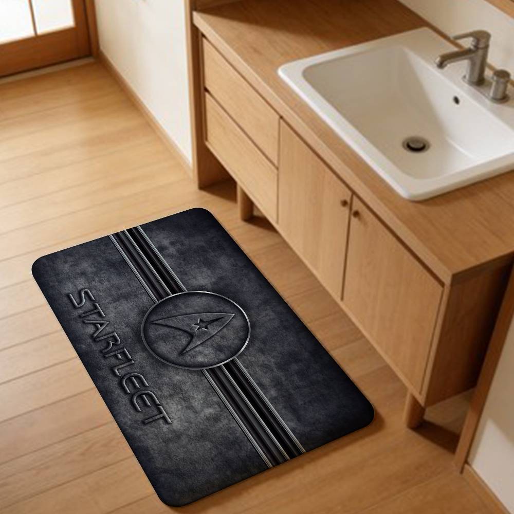 

TV S-Star T-Trek Anime Floor Mat Cheaper Anti-slip Modern Living Room Balcony Printed Bedside Mats 40x60cm